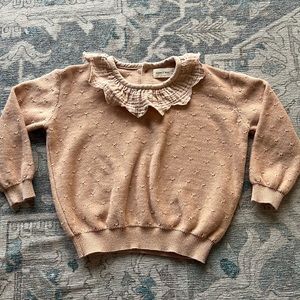 Quincy, Mae blush sweater